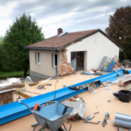 Extension de maison avec véranda-salle à manger Hendaye